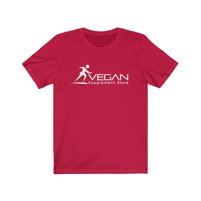 Unisex Jersey Short Sleeve Tee, Red