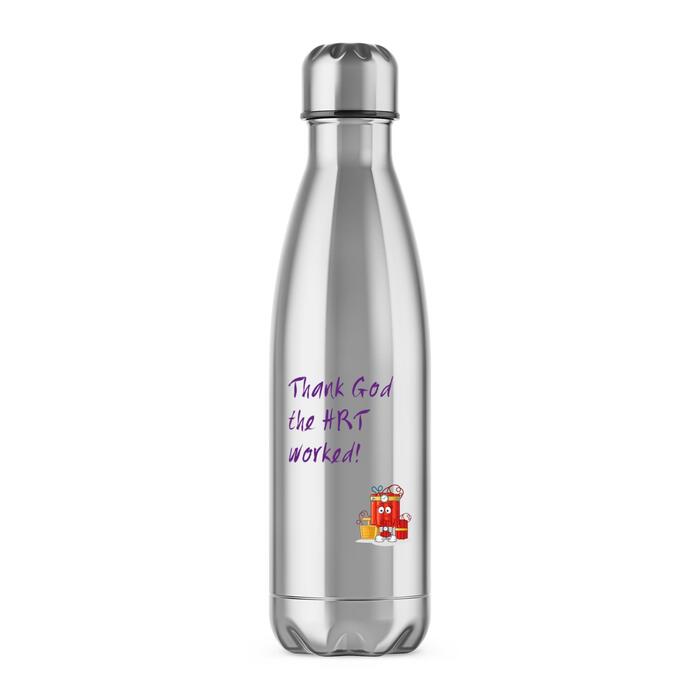 Thank God The HRT Worked! Water Bottle