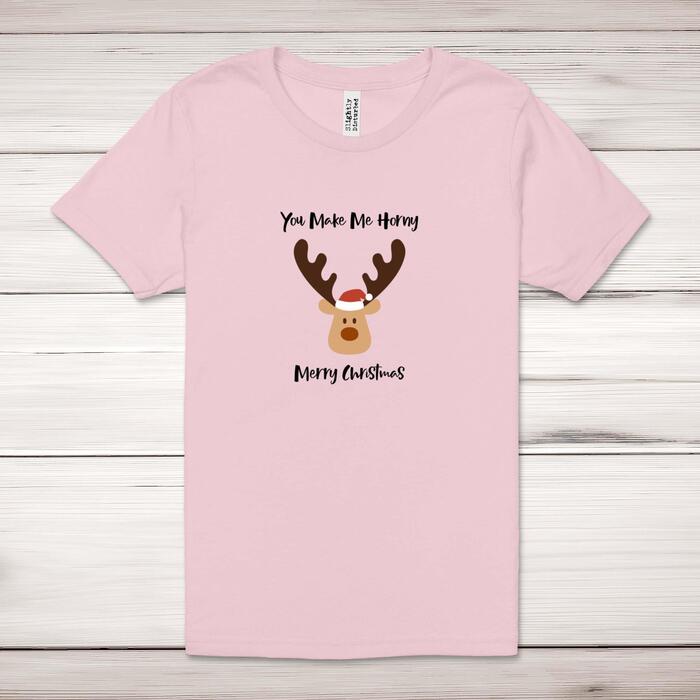 Horny Merry Christmas Adult T-Shirt