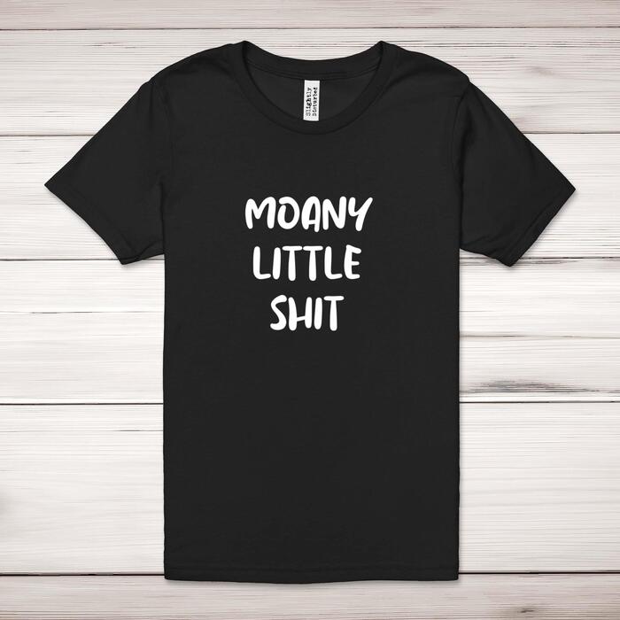 Moany Little Shit Adult T-Shirt