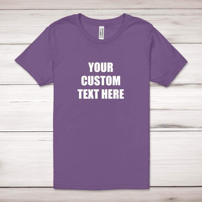 Personalised Text Adult T-Shirt