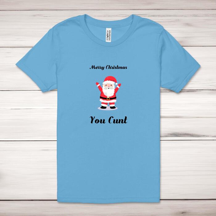 Merry Christmas You... Swearing Adult T-Shirt