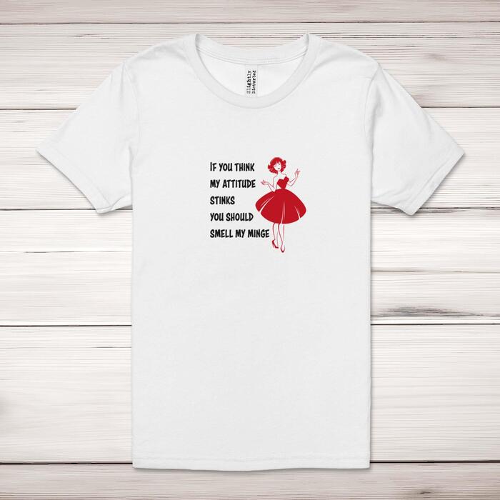 Attitude Stinks Adult T-Shirt