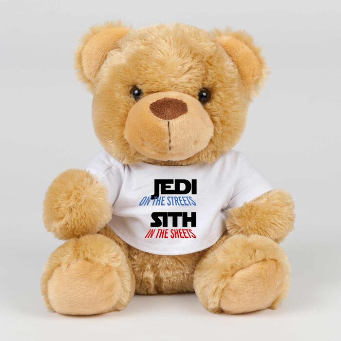 Jedi On the Streets Swear Bear - Brown, Small