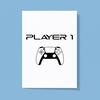 PS Player Greeting Card