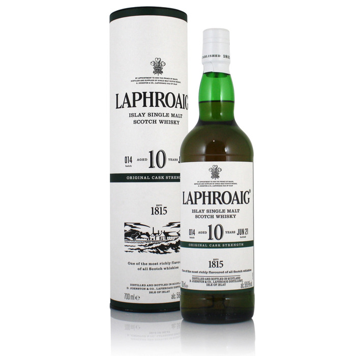 Laphroaig 10 Year Old Cask Strength Batch 14