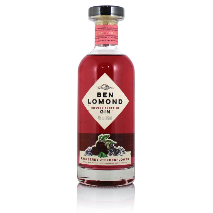 Ben Lomond Raspberry & Elderflower Gin 70cl