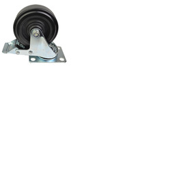 100mm 4" Caster With Rubber Wheel & Break