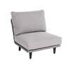 Alexander Rose Outdoor Cordial Luxe Light Grey Mid Module with Cushion, Niebla