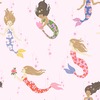 Cath Kidston Mermaids Wallpaper Multi Muriva 182534