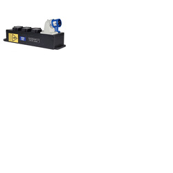 Rubber Power Distribution Box 16A In/Out & 6 x 13A Out