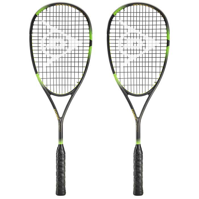 Dunlop Sonic Core Elite 135 Squash Racket Double Pack