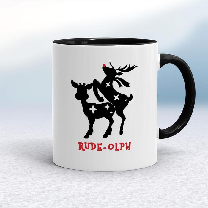 Rude-olph Mug