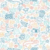 My Kingdom Doodle Multi Wallpaper Muriva M45710