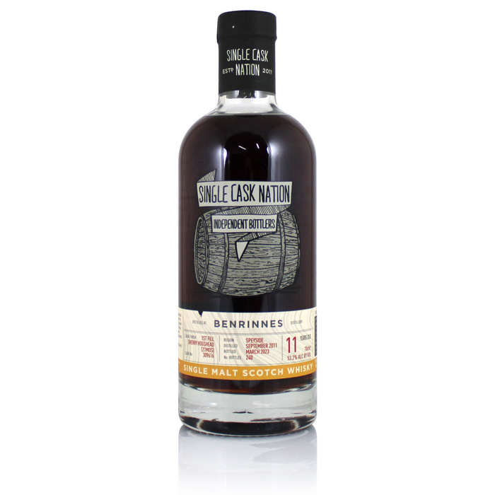 Benrinnes 2011 11YO Cask #309616 Single Cask Nation