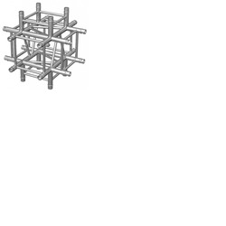 Contestage Quatro290 Truss 6 Way Cross - Aluminium