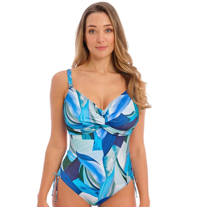 Fantasie Aguada Beach Twist-Front Swimsuit - Splash - 32D
