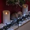 White LED Battery Operated Multi-Function Christmas Lights