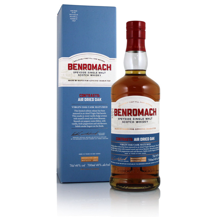 Benromach 2012 Air Dried Virgin Oak