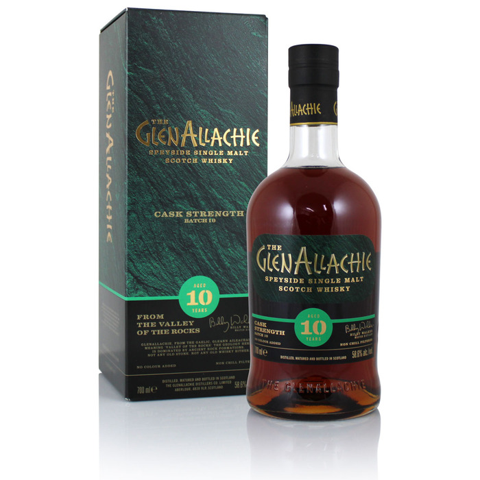 GlenAllachie 10 Year Old Cask Strength Batch 10 58. 6%