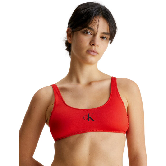Calvin Klein CK Monogram Bralette Bikini Top