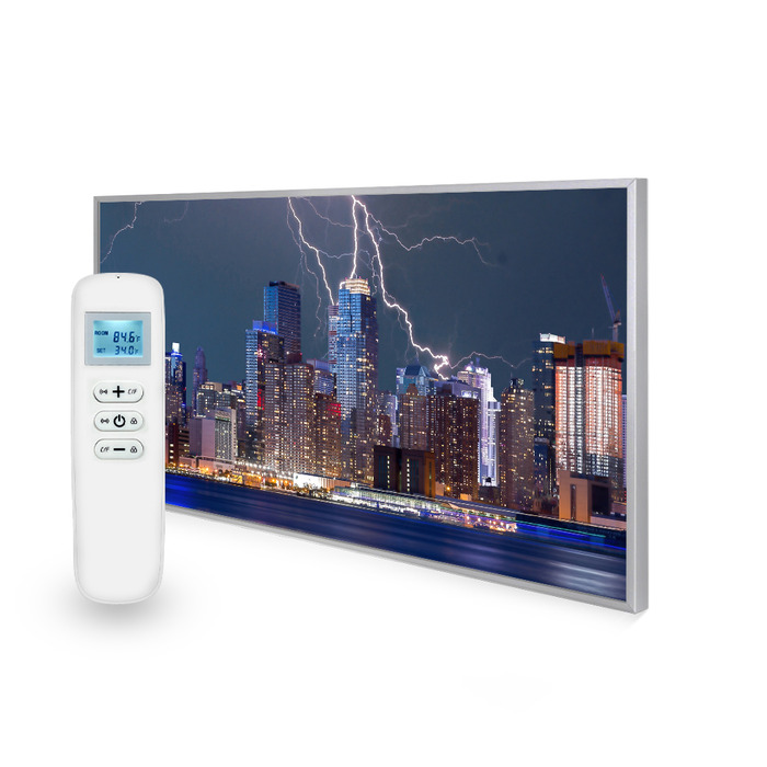 595x995 Thunderstorm Image Nexus Wi-Fi Infrared Heating Panel 580W - Electric Wall Panel Heater