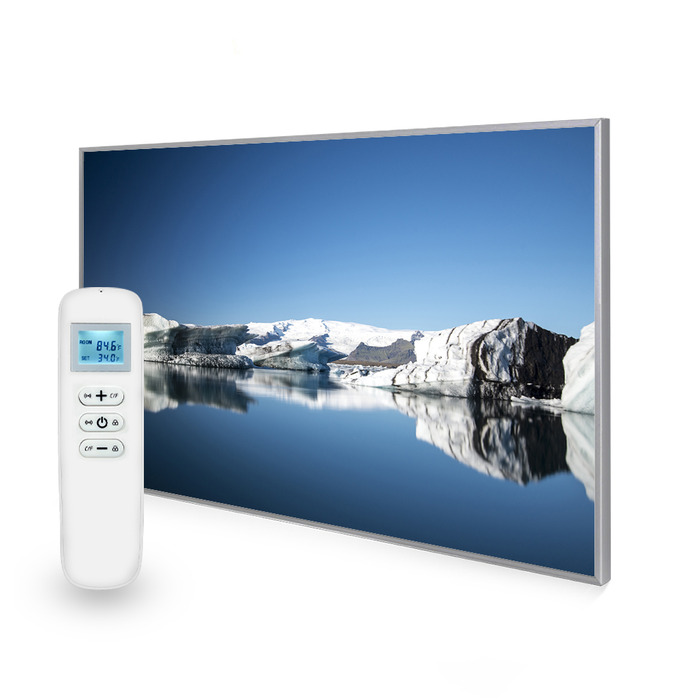 795x1195 Ice Caps Picture Nexus Wi-Fi Infrared Heating Panel 900W - Electric Wall Panel Heater
