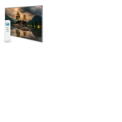 995x1195 Thunder Mountain Picture Nexus Wi-Fi Infrared Heating Panel 1200W - Electric Wall Panel Heater