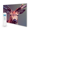 995x1195 A Deer In Pixels Picture Nexus Wi-Fi Infrared Heating Panel 1200W - Electric Wall Panel Heater