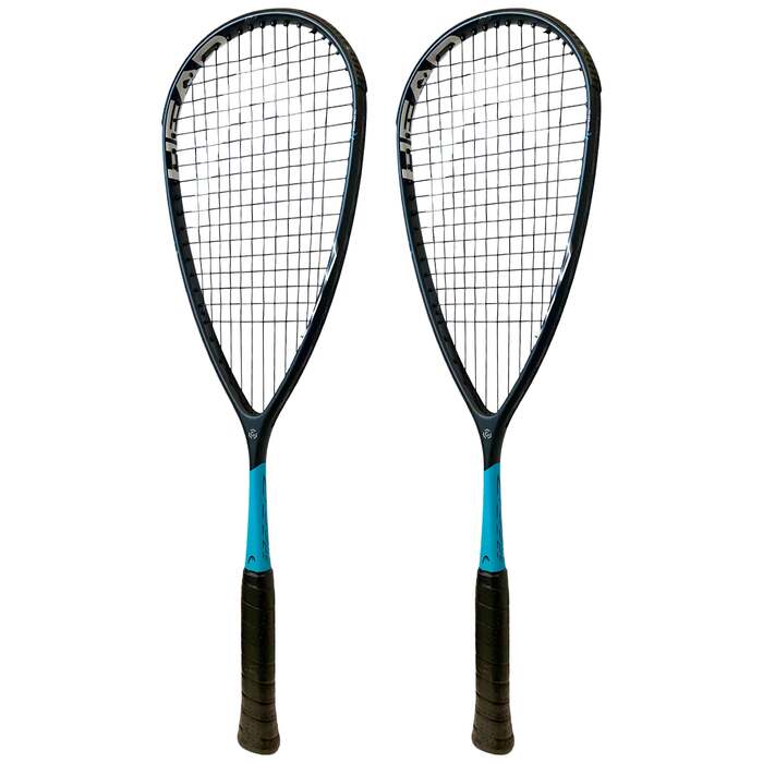Head Graphene 360 Speed 125 Squash Racket Double Pack