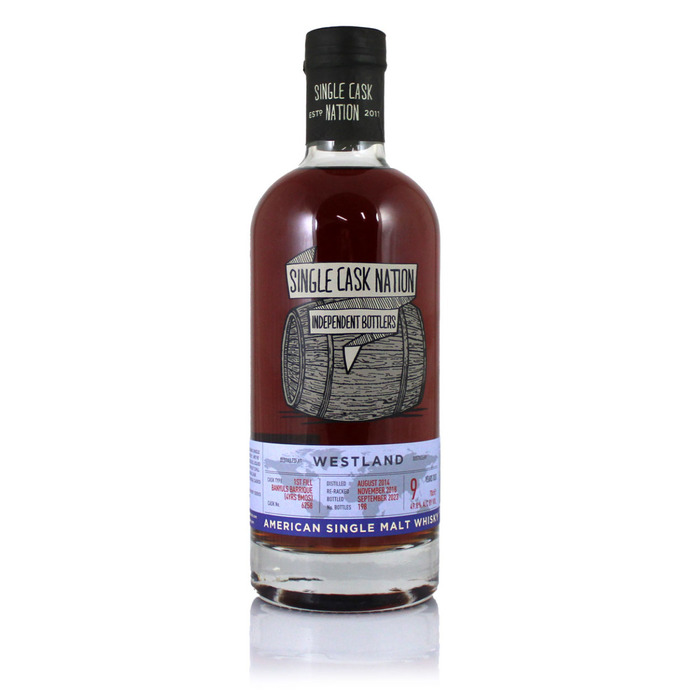 Westland 2014 1st Fill Banyuls Barrique Single Cask Nation