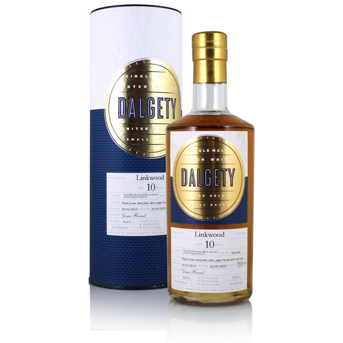 Linkwood 2013 10 Year Old Dalgety Small Batch Release