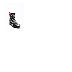 Evercreatures Black Polka Meadow Wellies