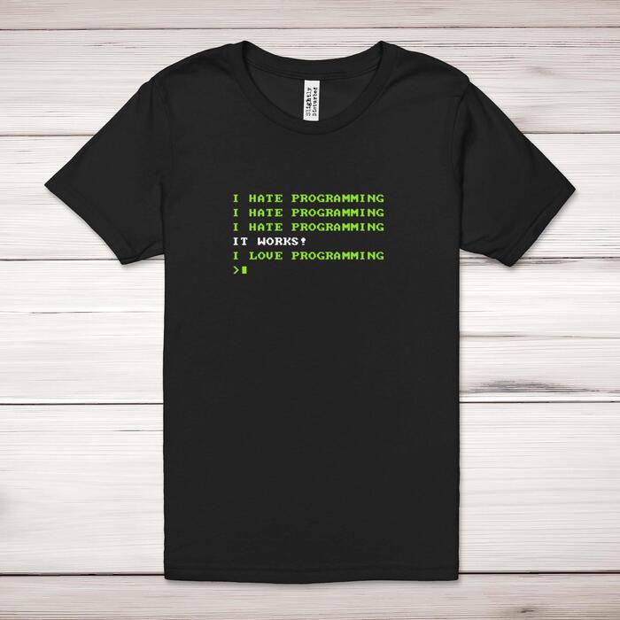 Love Programming Adult T-Shirt