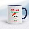 Merry Christmas From Me And My Pussy Mug
