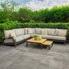 Bracken Outdoors Stockholm Aluminium Rectangular Corner Sofa Set