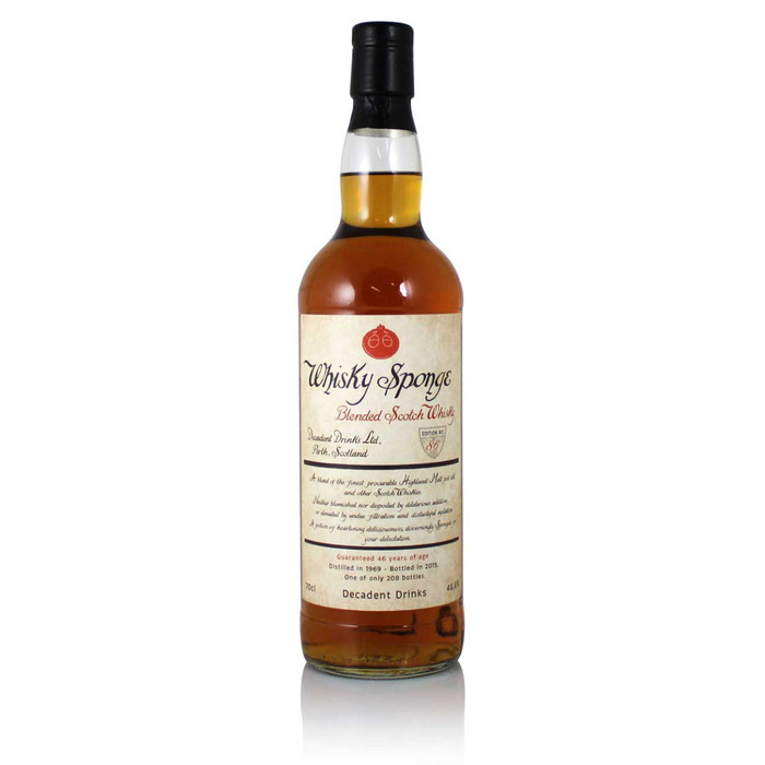 Whisky Sponge 1969 46 Year Old Blended Whisky Edition No. 86