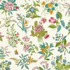 Harlequin X Sophie Robinson Woodland Floral Wallpaper Peridot/Ruby/Pearl HSRW113057