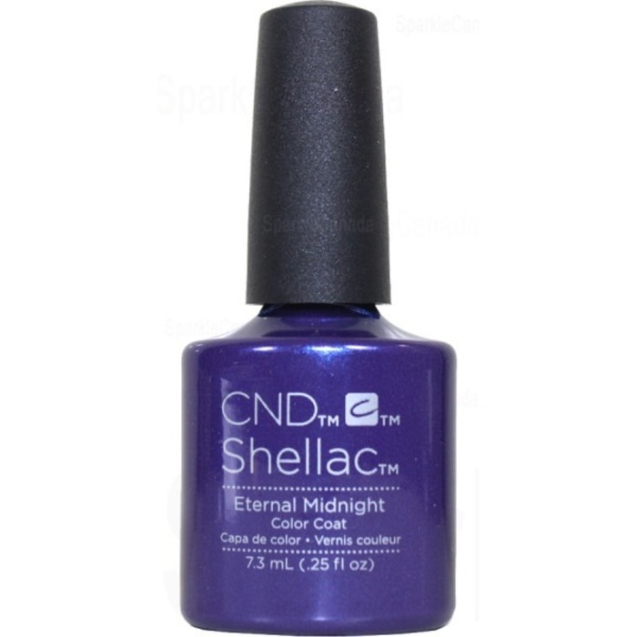 CND Shellac Gel Polish Eternal Midnight - 7. 3ml