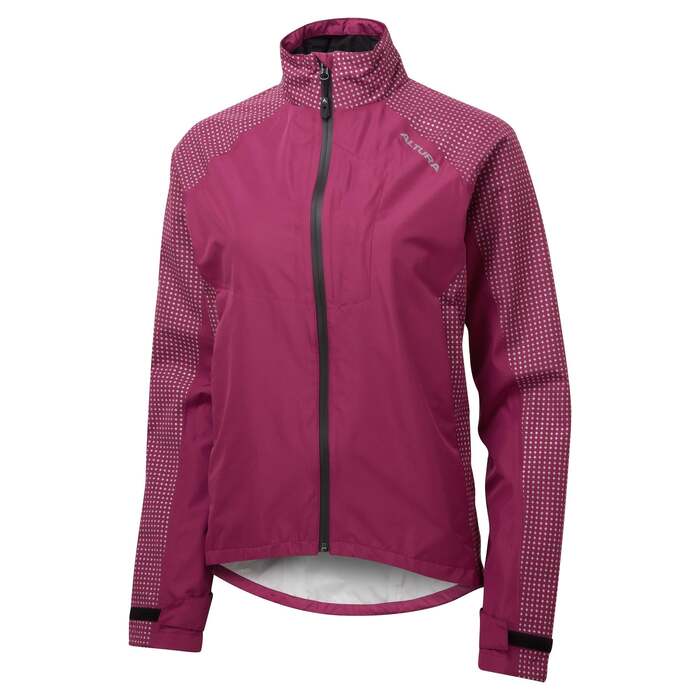 Nightvision Storm Women's Waterproof Cycling Jacket Dark Green | 10 | Altura