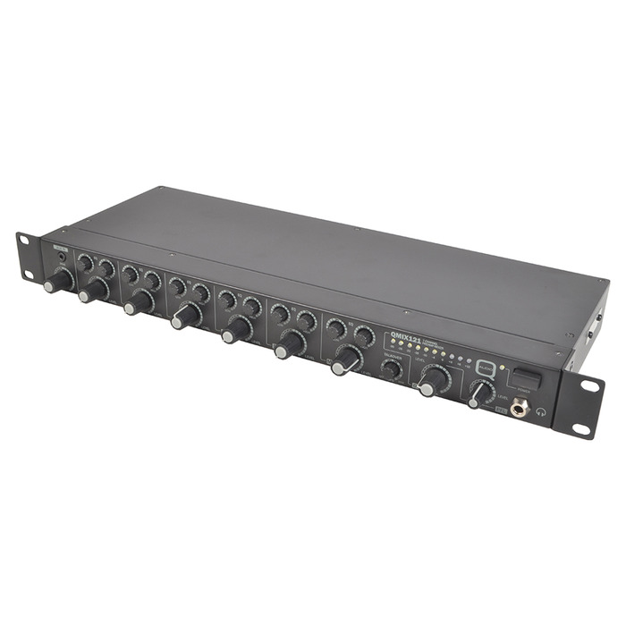 7 Channel Microphone/Line Mixer 1U