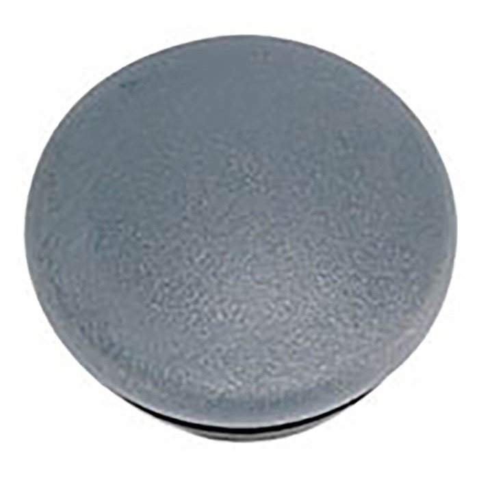 Aluminium Tube End Cap for 48mm Tube - Grey