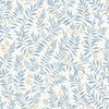 Maison Floral Trail Textured Vinyl Wallpaper Blue Grandeco MN3407