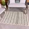 Geometric Weatherproof Rug, Cream