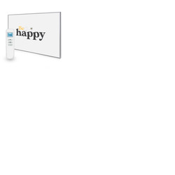 795x1195 Be Happy Quote Nexus Wi-Fi Infrared Heating Panel 900W - Electric Wall Panel Heater