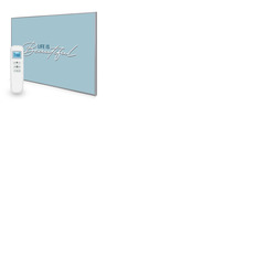 995x1195 Life Is Beautiful Quote Nexus Wi-Fi Infrared Heating Panel 1200W - Electric Wall Panel Heater