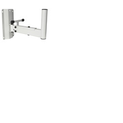 Loudspeaker Wall Bracket with 2 Way Adjustment White