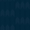 Nyle Chevron Stripe Vinyl Wallpaper Blue Fine Decor FD26526