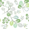 Jonah Leaf Trail Wallpaper Green Fine Decor FD26565