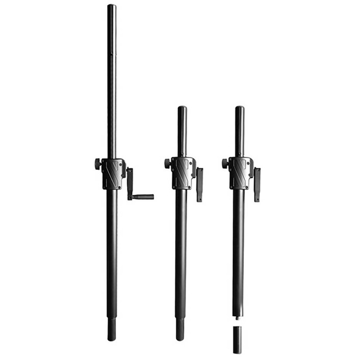 Speaker Winch Wind Up Pole 35mm & M20 Screw Fixing 60KG Max Load